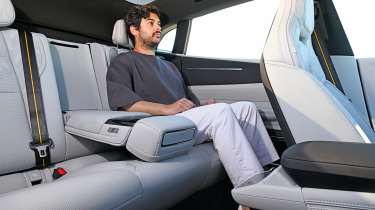 Polestar 4 Dual Motor long-term - rear seats